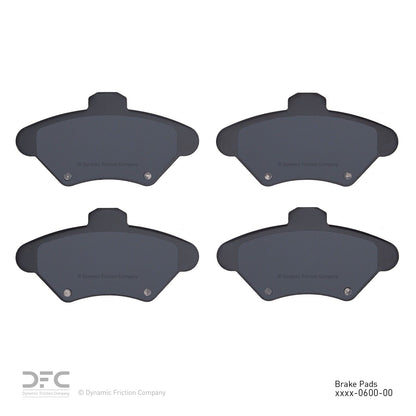 Dynamic Friction Company Disc Brake Pad Set 1311-0600-00