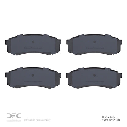 Dynamic Friction Company Disc Brake Pad Set 1311-0606-00