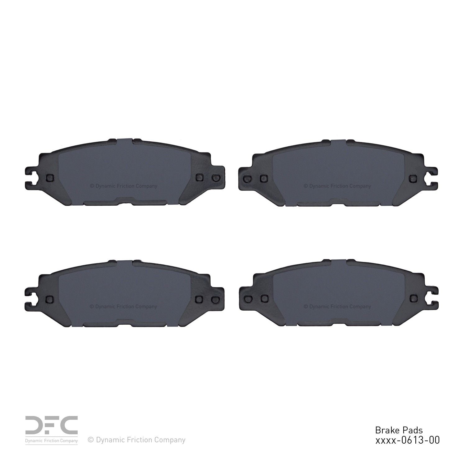 Dynamic Friction Company Disc Brake Pad Set 1311-0613-00