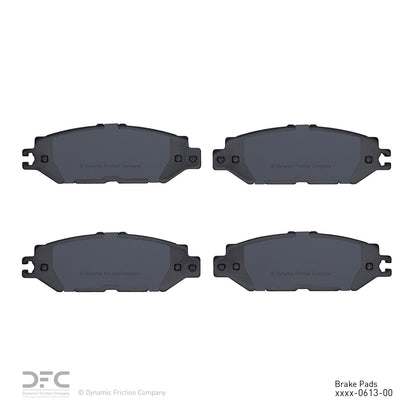 Dynamic Friction Company Disc Brake Pad Set 1311-0613-00