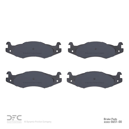Dynamic Friction Company Disc Brake Pad Set 1311-0651-00