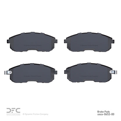 Dynamic Friction Company Disc Brake Pad Set 1311-0653-00