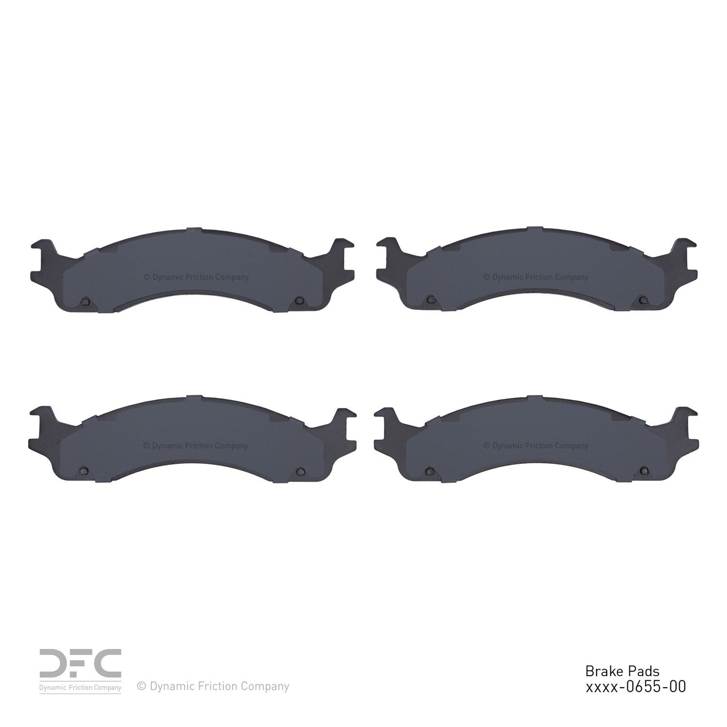 Dynamic Friction Company Disc Brake Pad Set 1311-0655-00