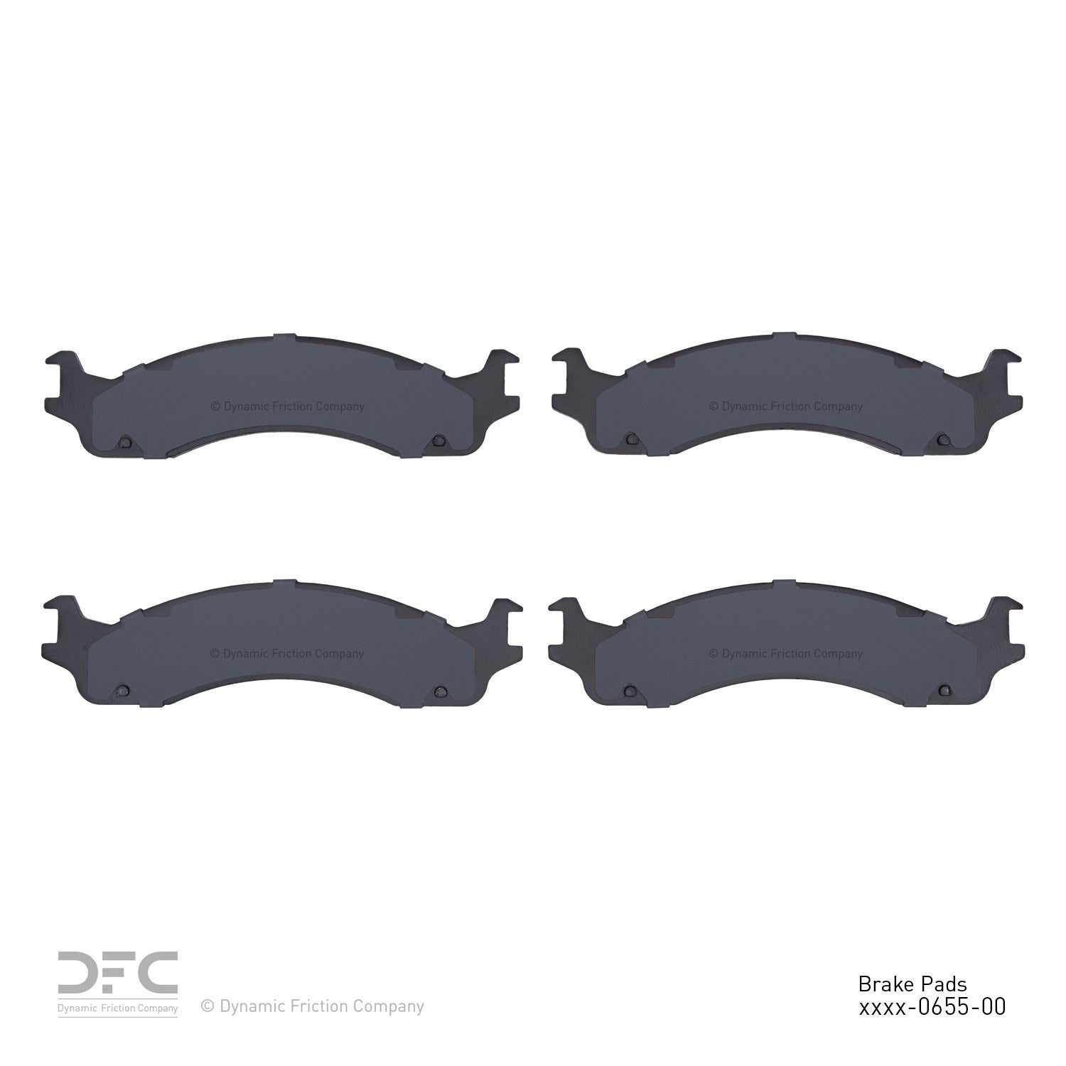 Dynamic Friction Company Disc Brake Pad Set 1311-0655-00