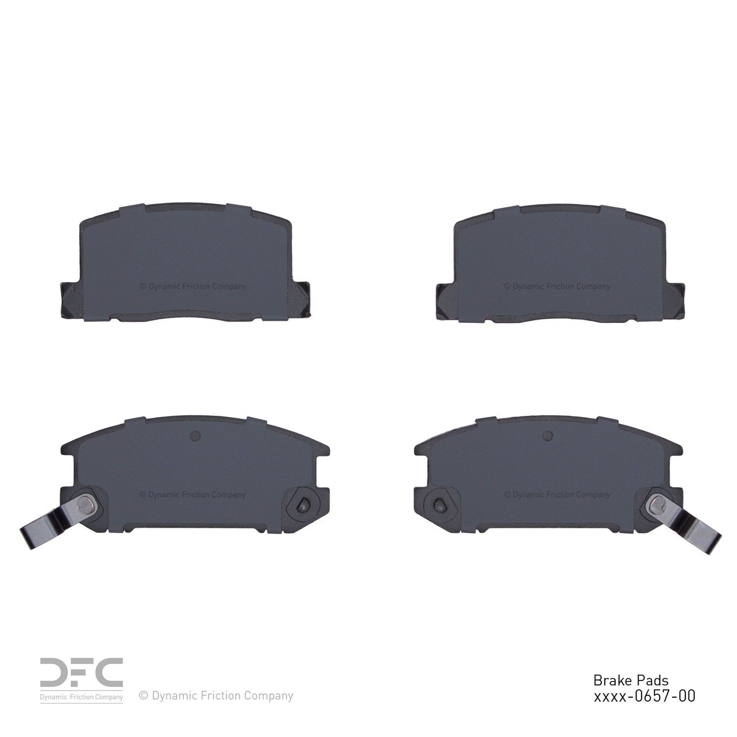 Dynamic Friction Company Disc Brake Pad Set 1311-0657-00