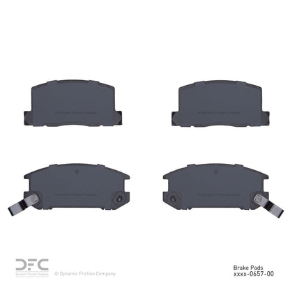 Dynamic Friction Company Disc Brake Pad Set 1311-0657-00