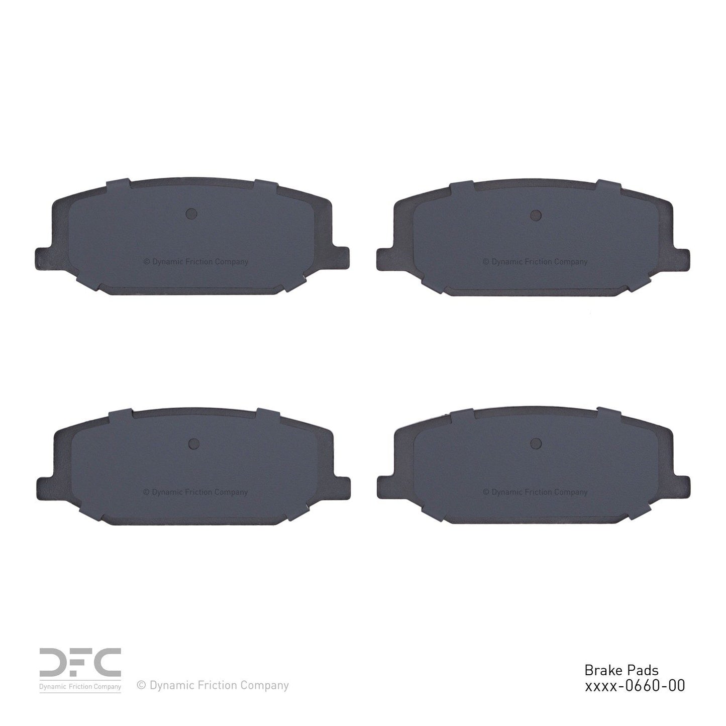 Dynamic Friction Company Disc Brake Pad Set 1311-0660-00