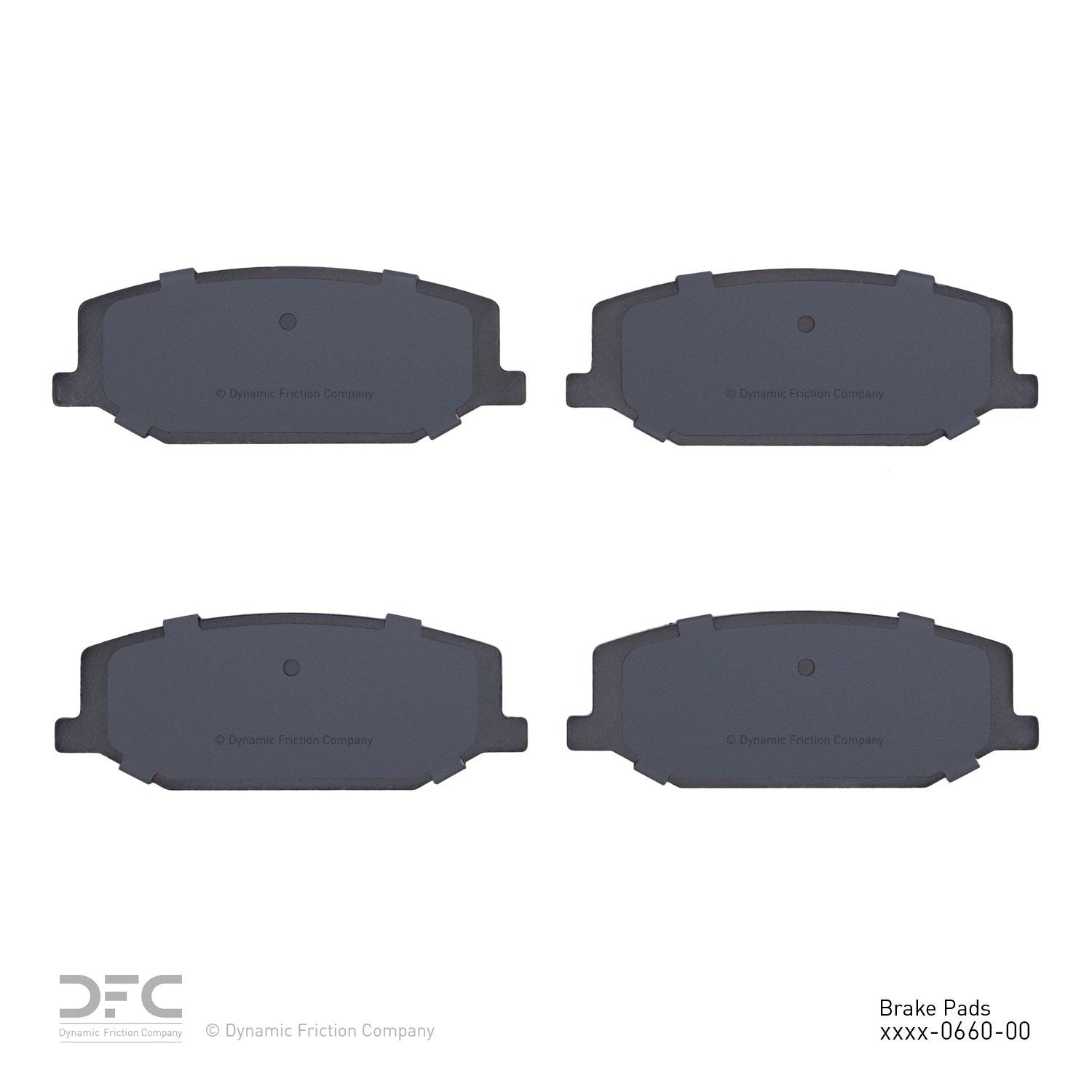 Dynamic Friction Company Disc Brake Pad Set 1311-0660-00