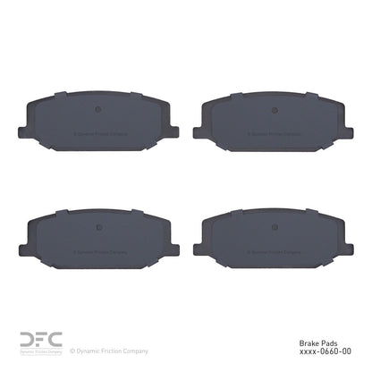 Dynamic Friction Company Disc Brake Pad Set 1311-0660-00