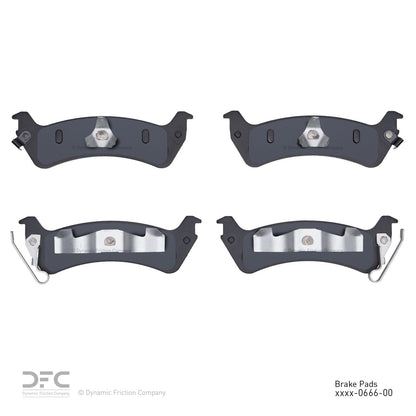 Dynamic Friction Company Disc Brake Pad Set 1311-0666-00