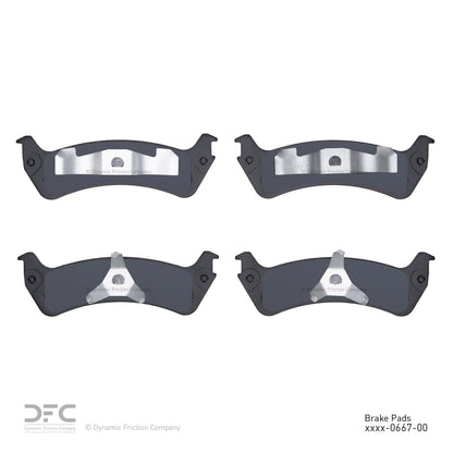 Dynamic Friction Company Disc Brake Pad Set 1311-0667-00