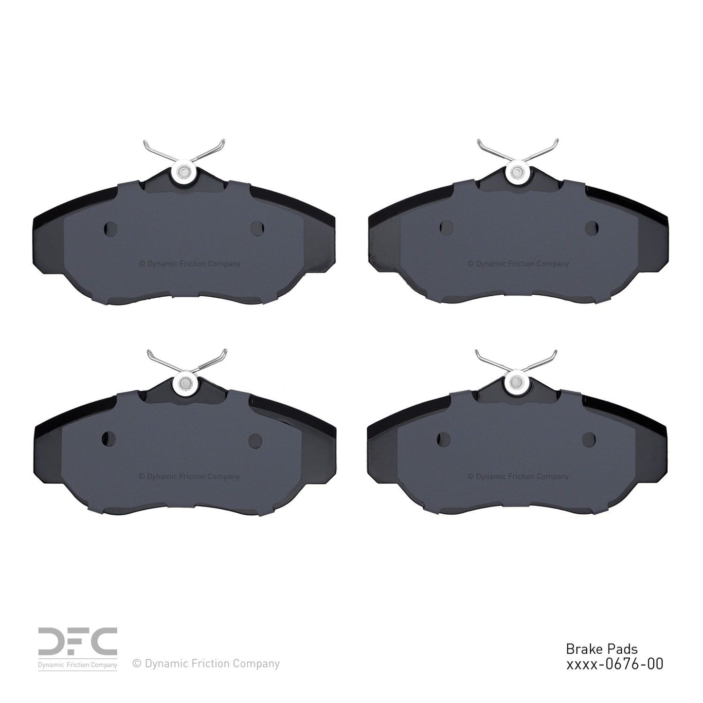 Dynamic Friction Company Disc Brake Pad Set 1311-0676-00