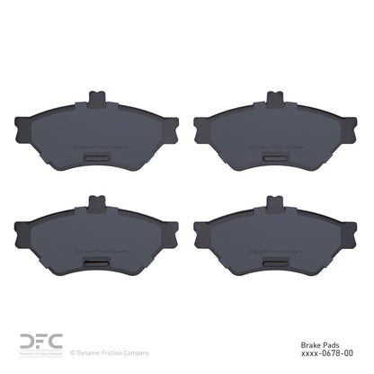 Dynamic Friction Company Disc Brake Pad Set 1311-0678-00