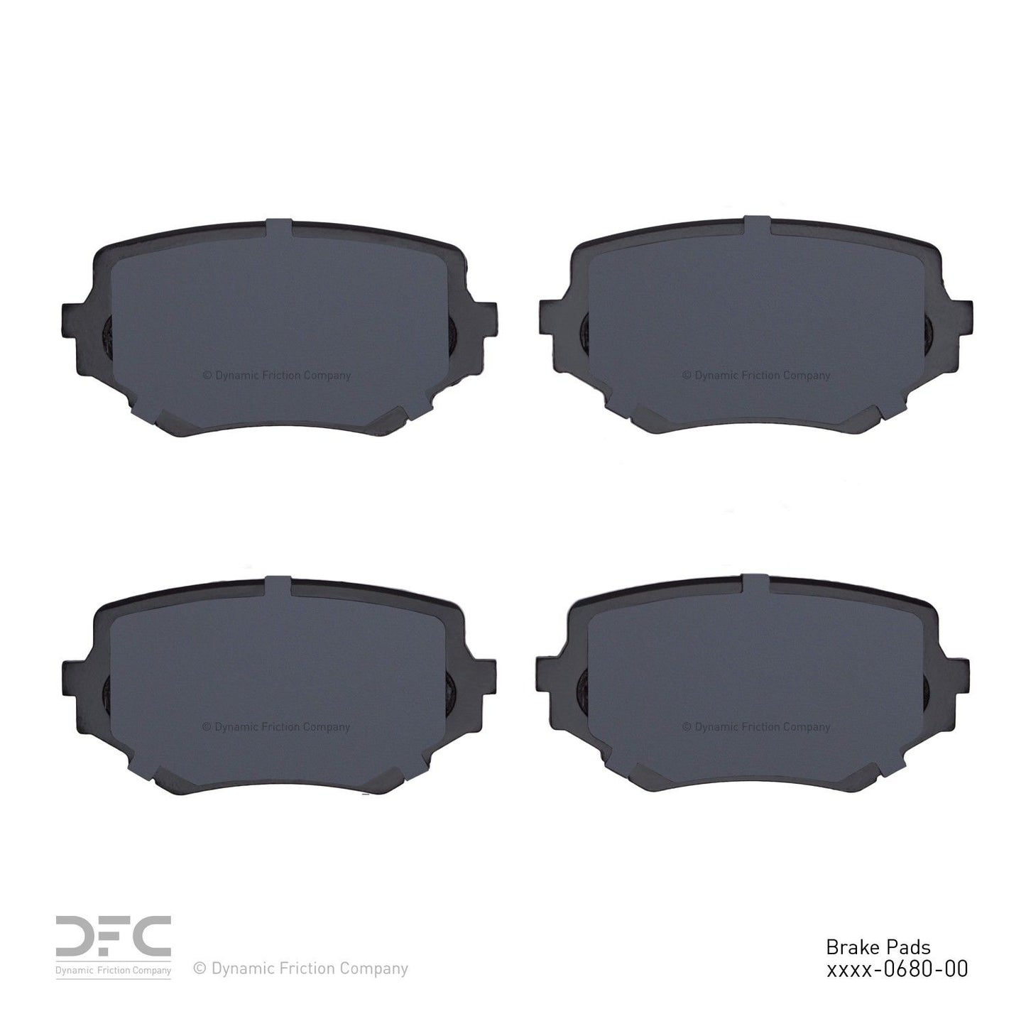 Dynamic Friction Company Disc Brake Pad Set 1311-0680-00