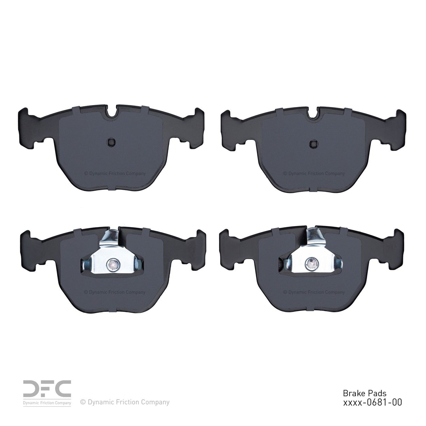 Dynamic Friction Company Disc Brake Pad Set 1311-0681-00