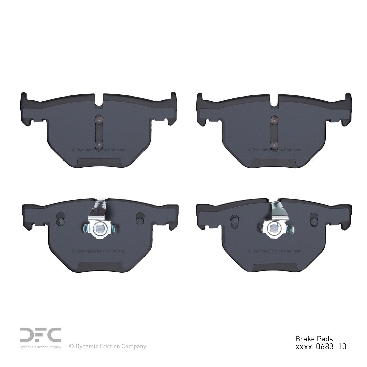 Dynamic Friction Company Disc Brake Pad Set 1311-0683-10