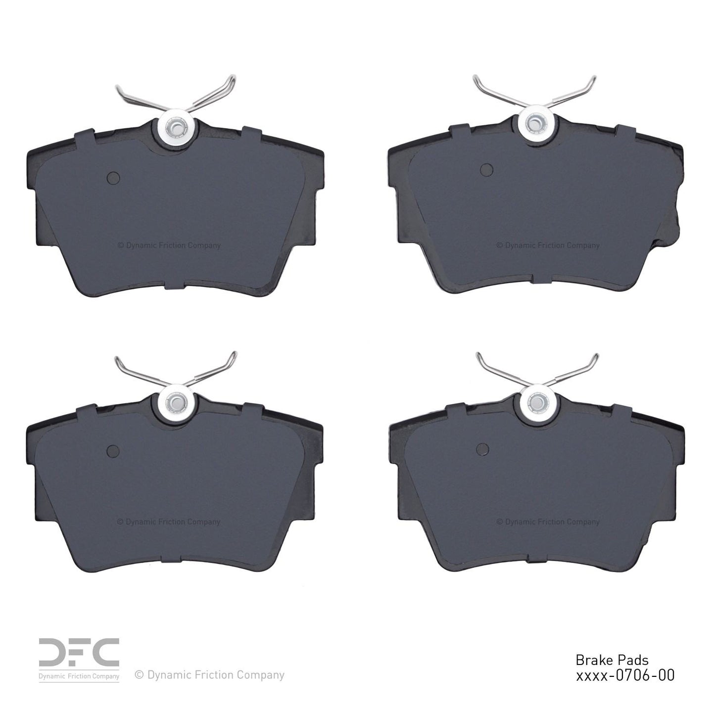 Dynamic Friction Company Disc Brake Pad Set 1311-0706-00