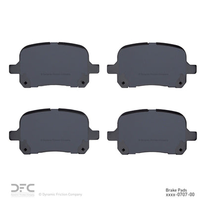 Dynamic Friction Company Disc Brake Pad Set 1311-0707-00