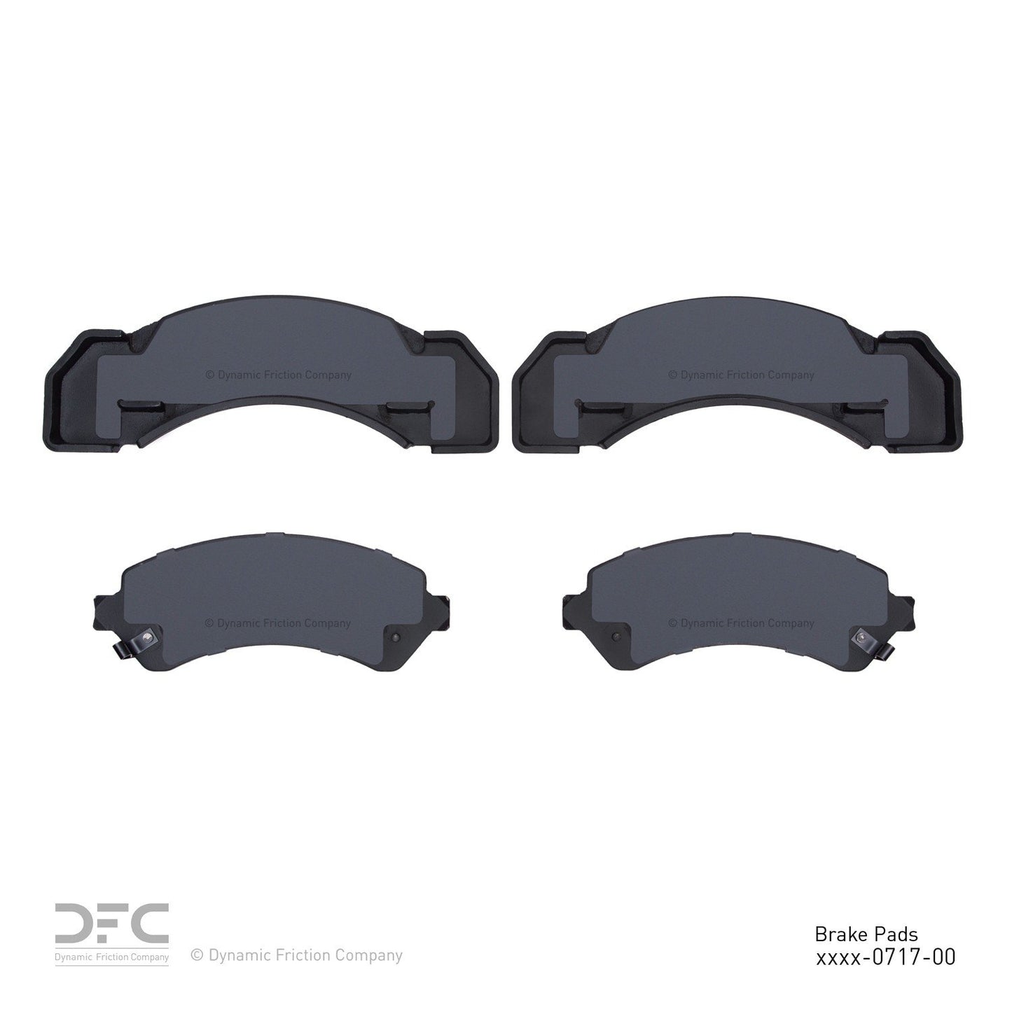 Dynamic Friction Company Disc Brake Pad Set 1311-0717-00
