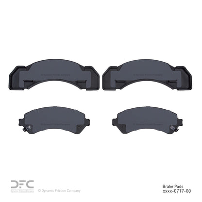 Dynamic Friction Company Disc Brake Pad Set 1311-0717-00