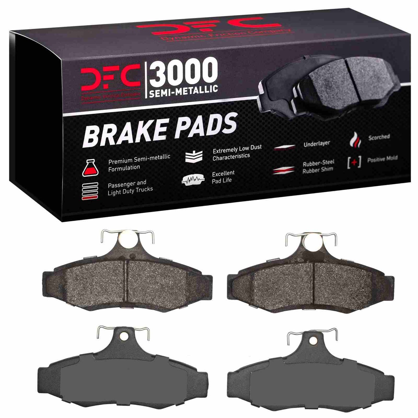 Dynamic Friction Company Disc Brake Pad Set 1311-0724-00