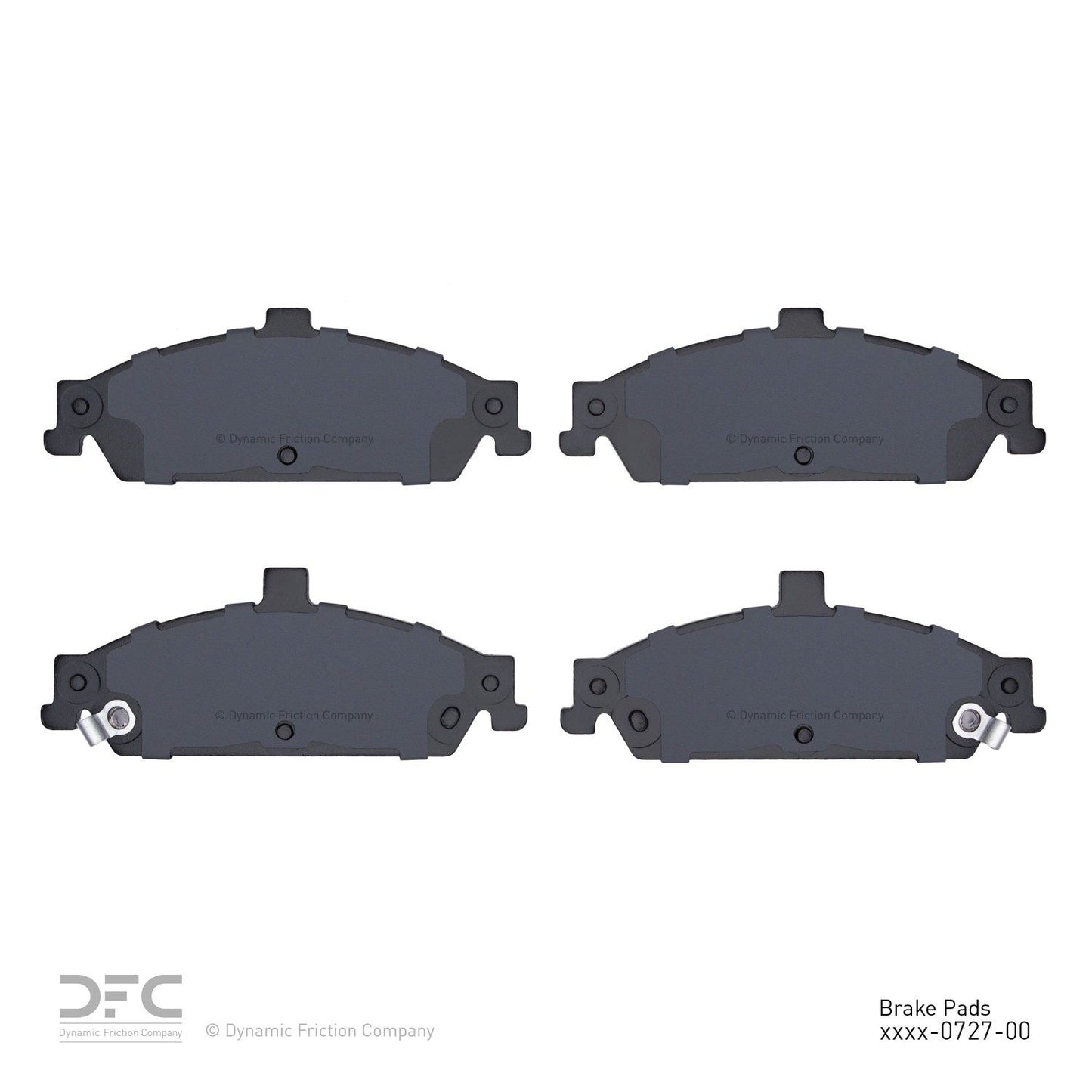 Dynamic Friction Company Disc Brake Pad Set 1311-0727-00