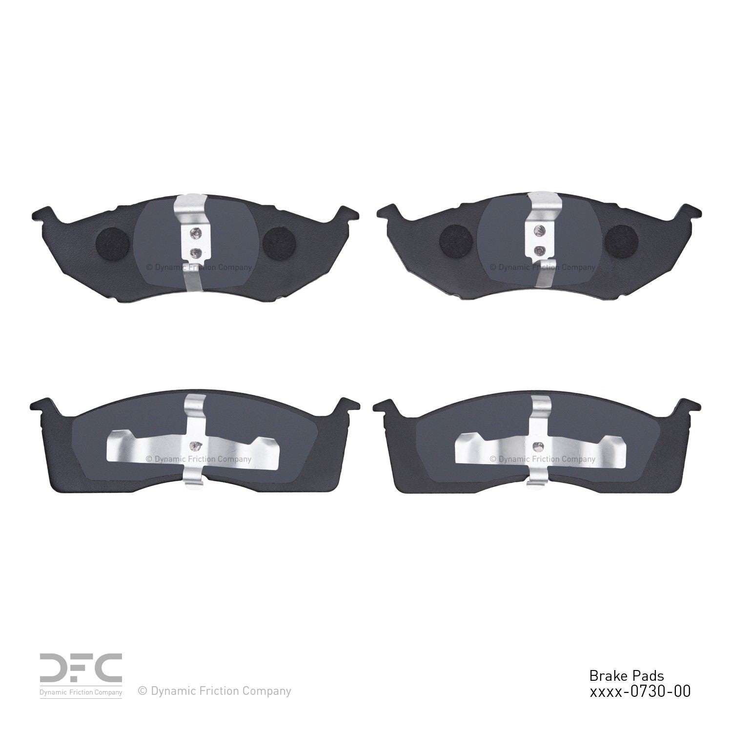 Dynamic Friction Company Disc Brake Pad Set 1311-0730-00