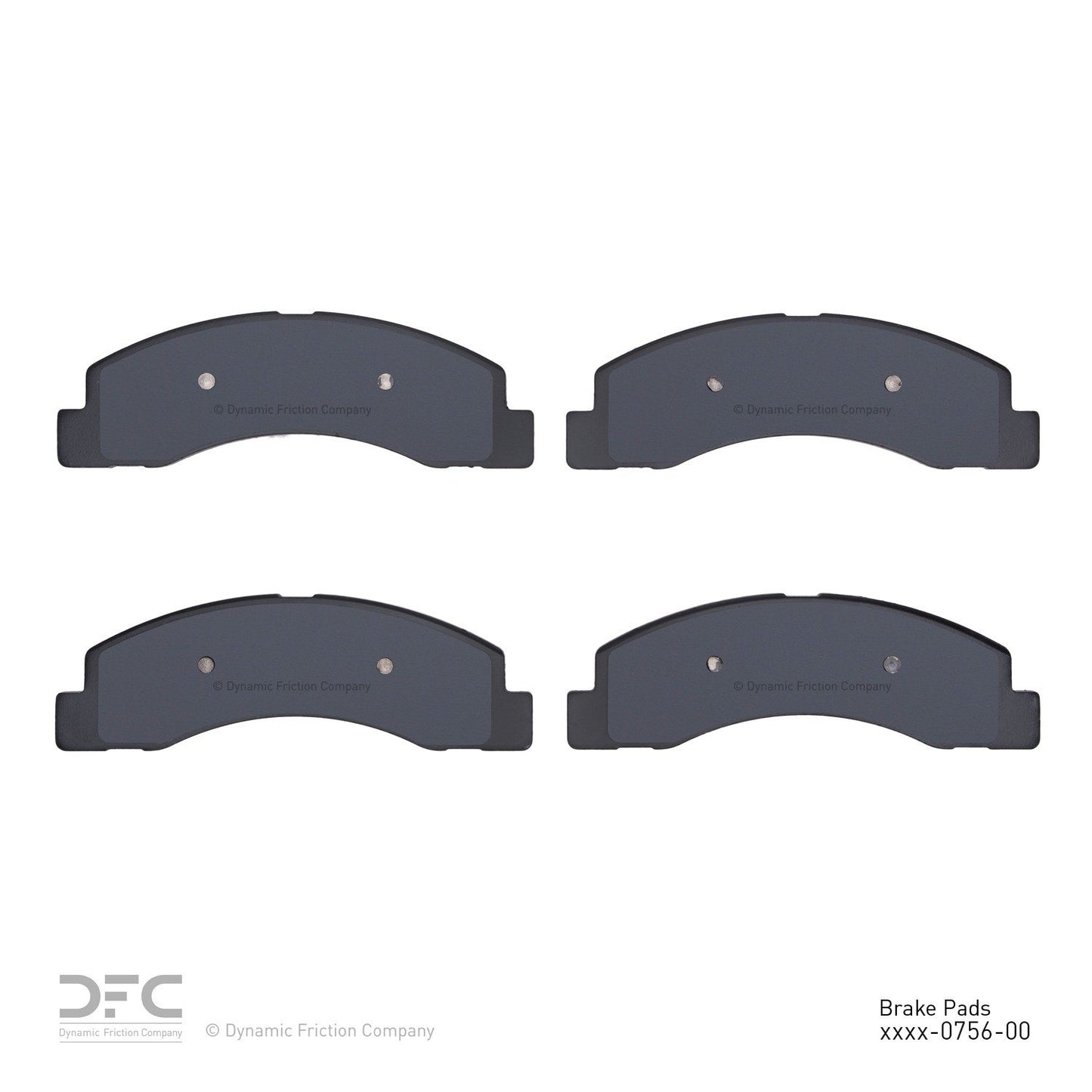 Dynamic Friction Company Disc Brake Pad Set 1311-0756-00