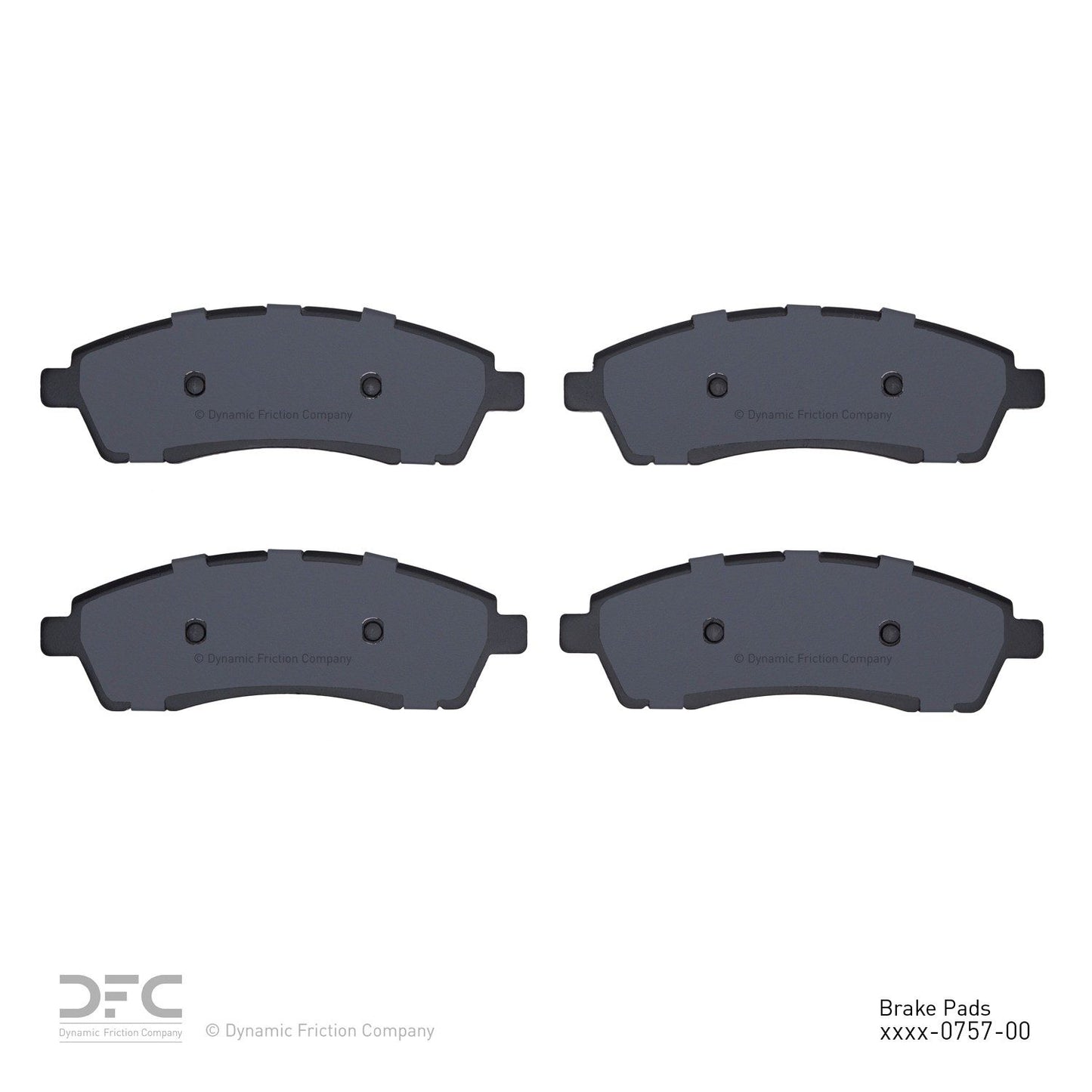 Dynamic Friction Company Disc Brake Pad Set 1311-0757-00