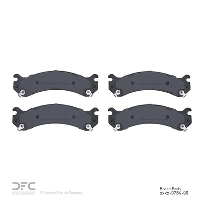 Dynamic Friction Company Disc Brake Pad Set 1311-0784-00