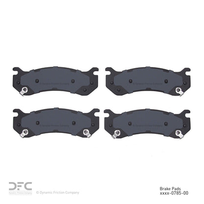 Dynamic Friction Company Disc Brake Pad Set 1311-0785-00