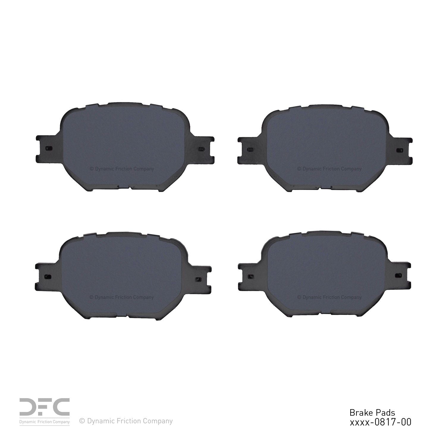 Dynamic Friction Company Disc Brake Pad Set 1311-0817-00