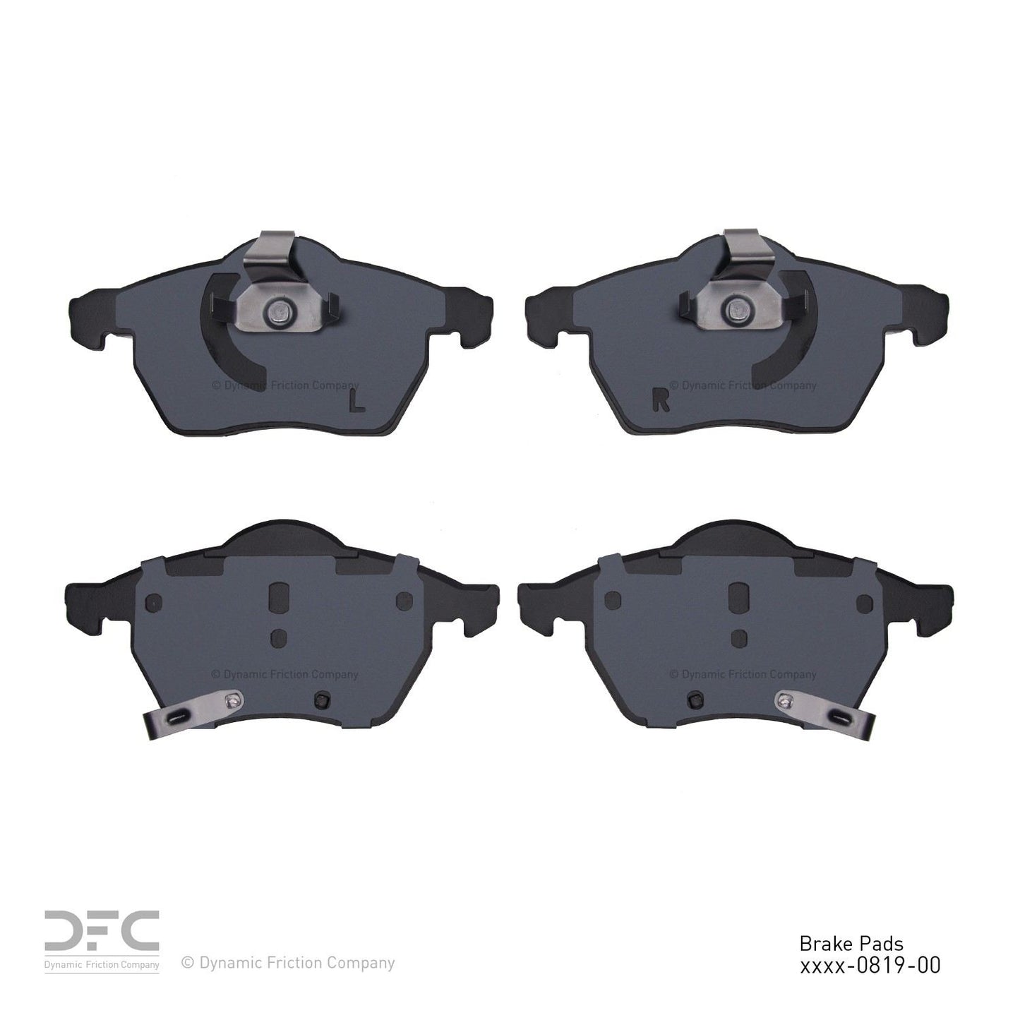 Dynamic Friction Company Disc Brake Pad Set 1311-0819-00