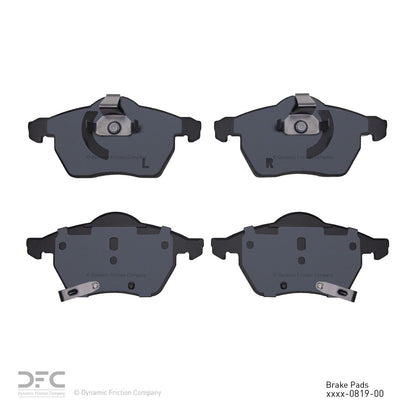 Dynamic Friction Company Disc Brake Pad Set 1311-0819-00