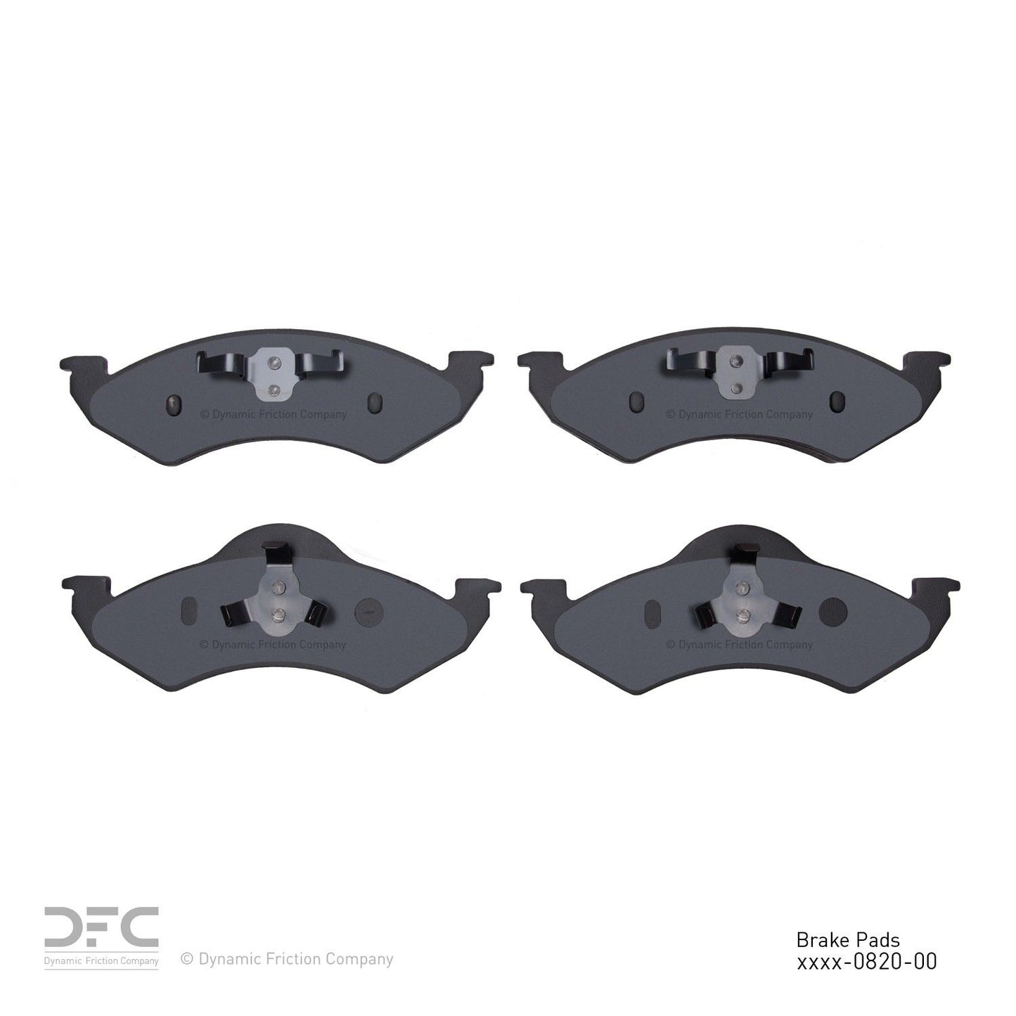 Dynamic Friction Company Disc Brake Pad Set 1311-0820-00