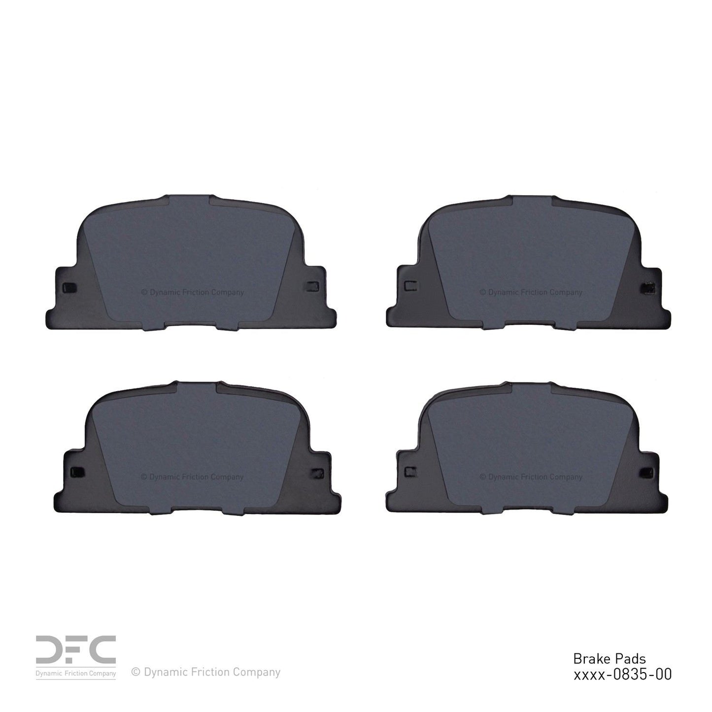Dynamic Friction Company Disc Brake Pad Set 1311-0835-00