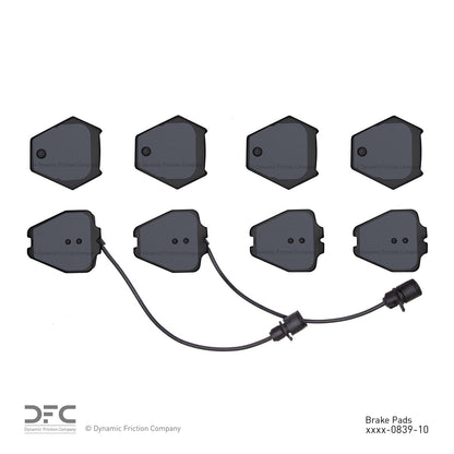 Dynamic Friction Company Disc Brake Pad Set 1311-0839-10
