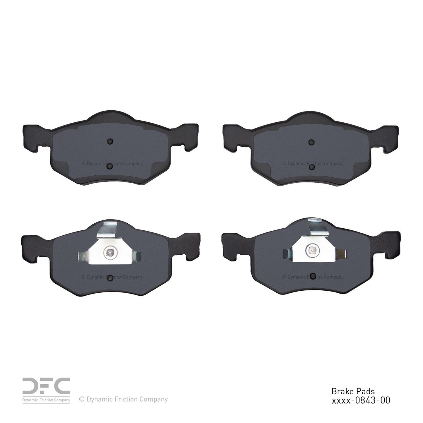 Dynamic Friction Company Disc Brake Pad Set 1311-0843-00