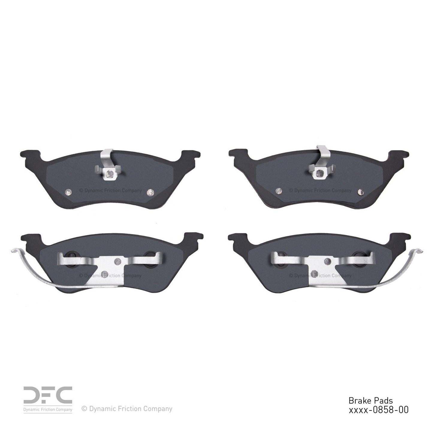 Dynamic Friction Company Disc Brake Pad Set 1311-0858-00