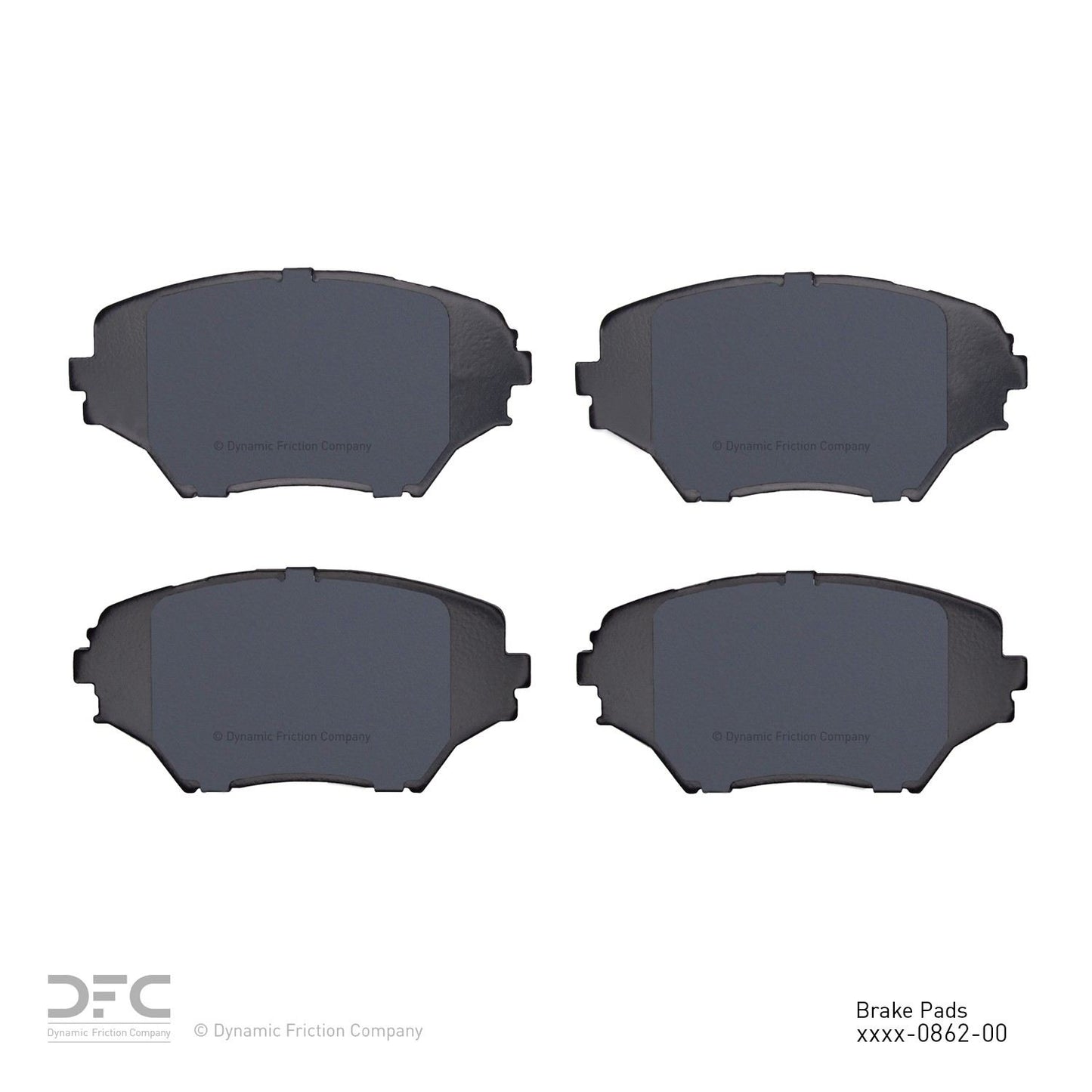 Dynamic Friction Company Disc Brake Pad Set 1311-0862-00