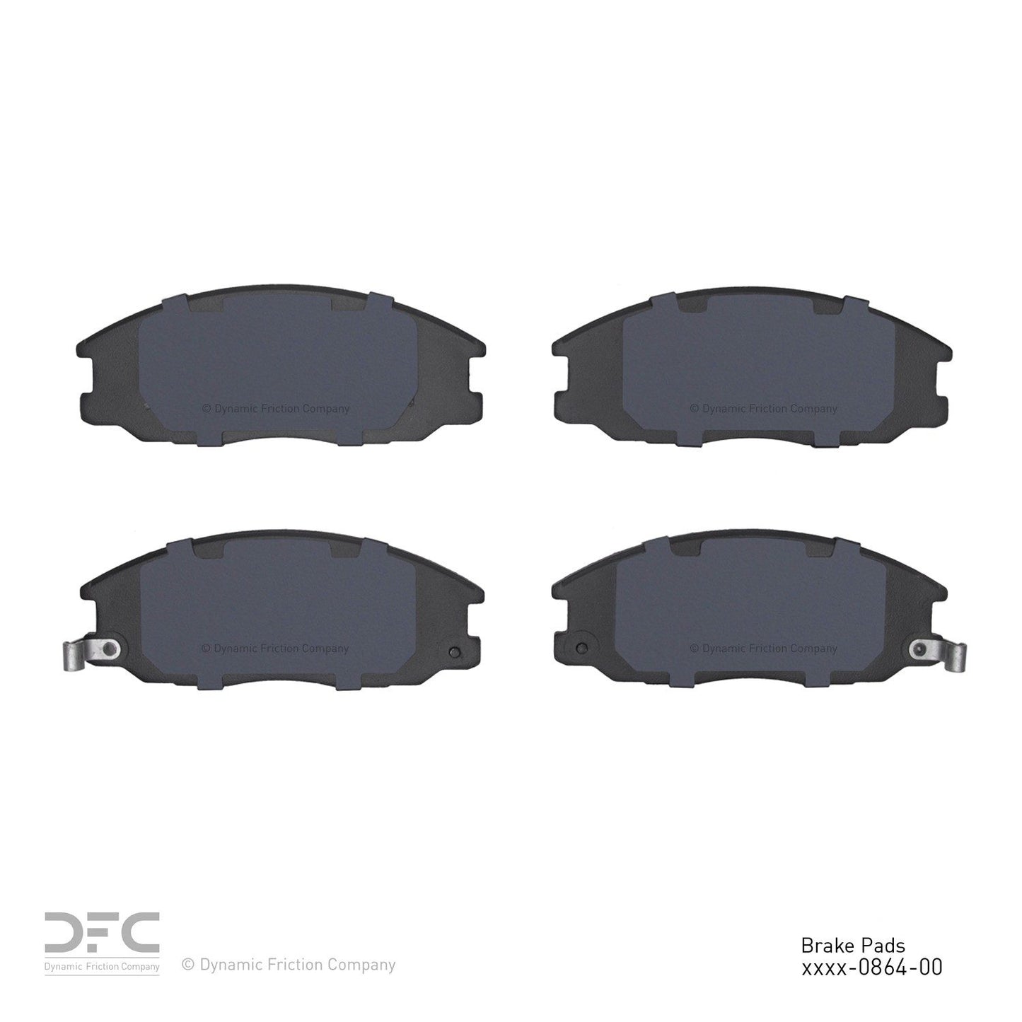 Dynamic Friction Company Disc Brake Pad Set 1311-0864-00