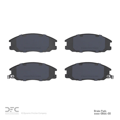 Dynamic Friction Company Disc Brake Pad Set 1311-0864-00