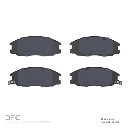 Dynamic Friction Company Disc Brake Pad Set 1311-0864-00