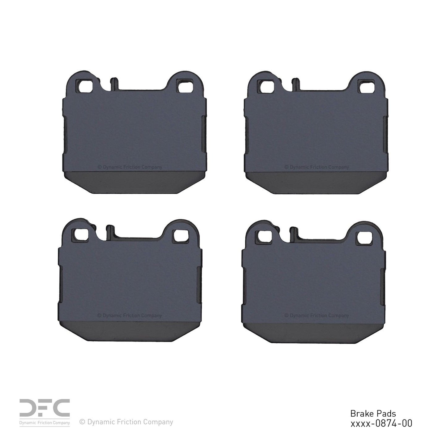 Dynamic Friction Company Disc Brake Pad Set 1311-0874-00