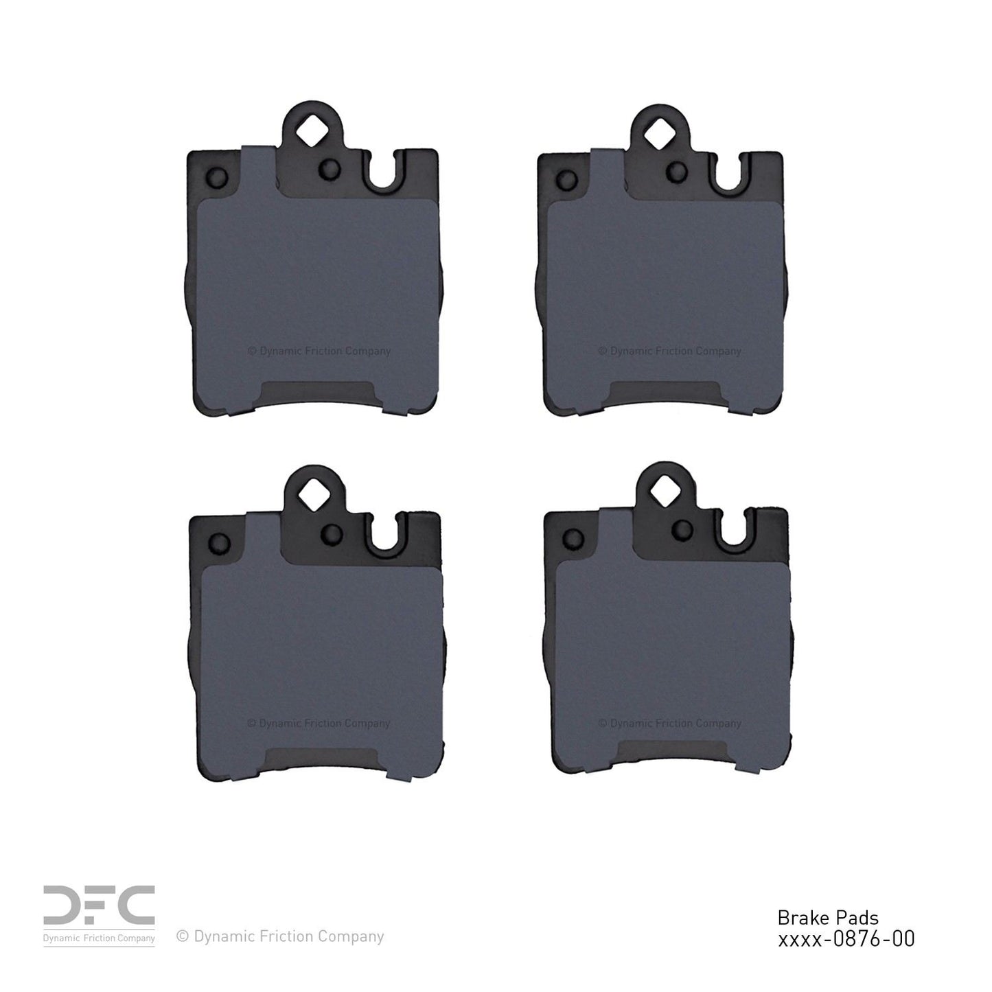 Dynamic Friction Company Disc Brake Pad Set 1311-0876-00