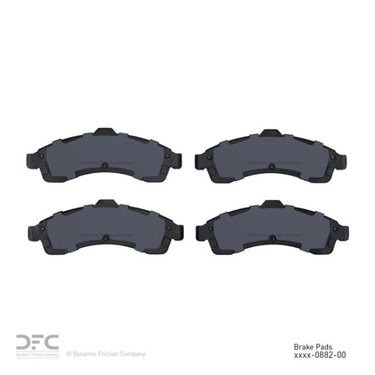 Dynamic Friction Company Disc Brake Pad Set 1311-0882-00