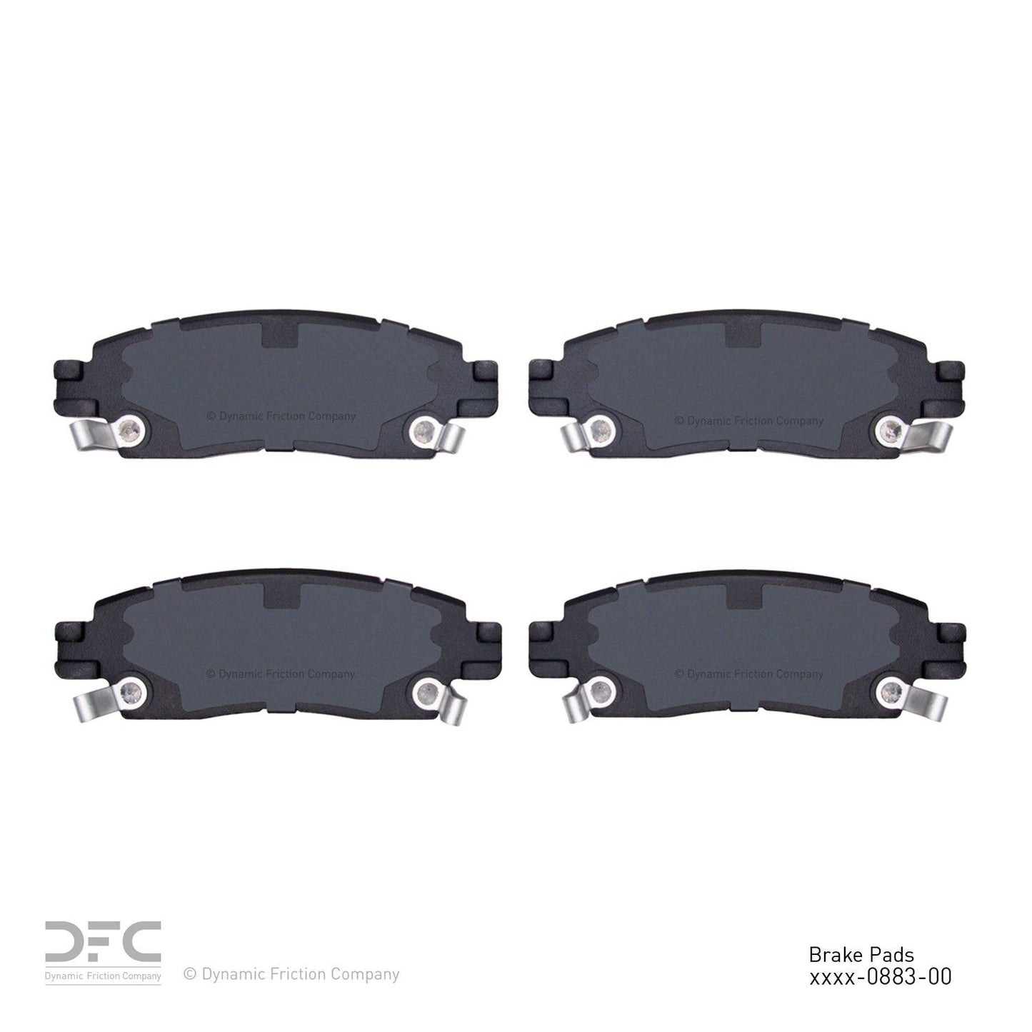 Dynamic Friction Company Disc Brake Pad Set 1311-0883-00