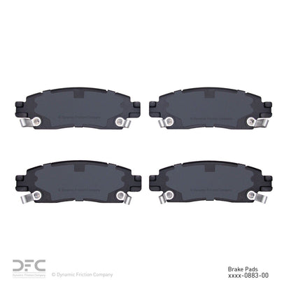 Dynamic Friction Company Disc Brake Pad Set 1311-0883-00