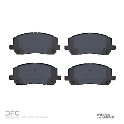 Dynamic Friction Company Disc Brake Pad Set 1311-0884-00