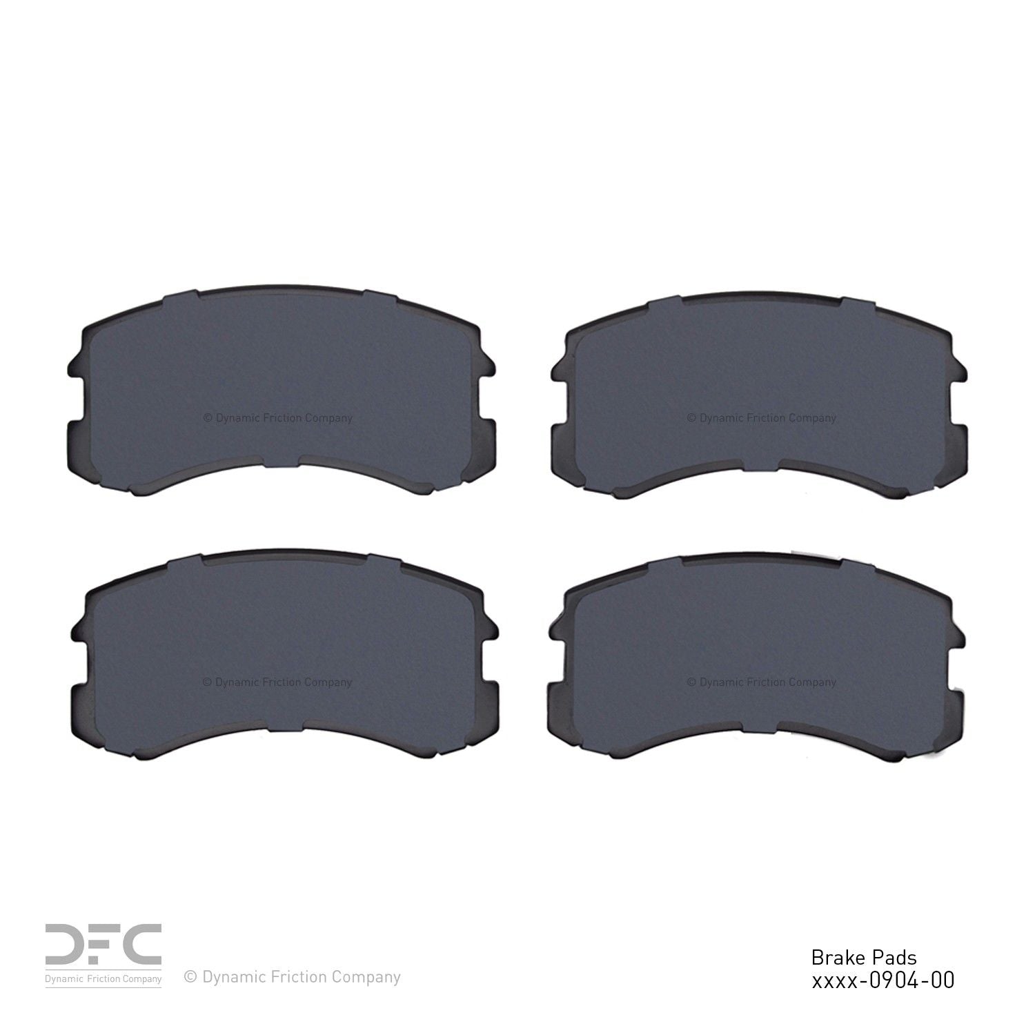 Dynamic Friction Company Disc Brake Pad Set 1311-0904-00